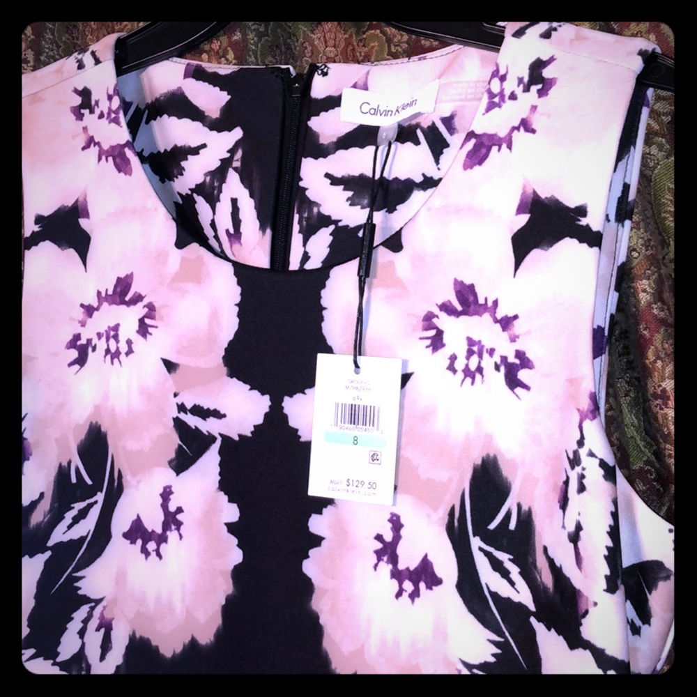 NWT BEAUTIFUL Calvin Klein dress! Sz 8